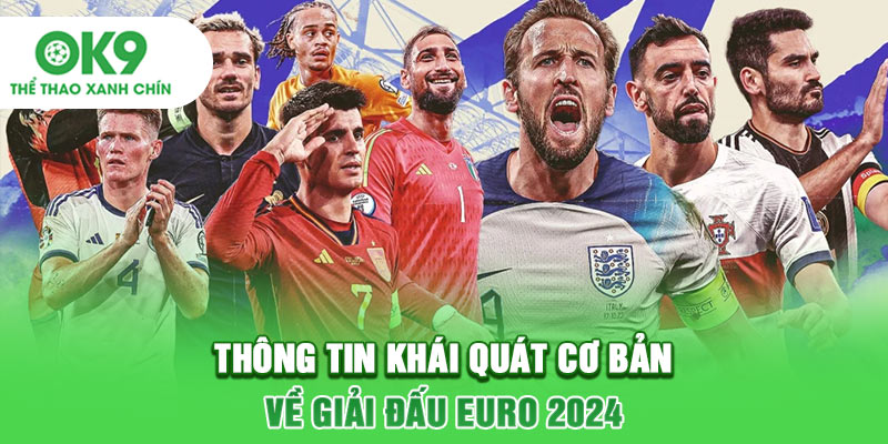Thông tin khái quát cơ bản về giải đấu Euro 2024