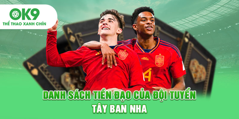 Danh sách tiền đạo của đội tuyển Tây Ban Nha