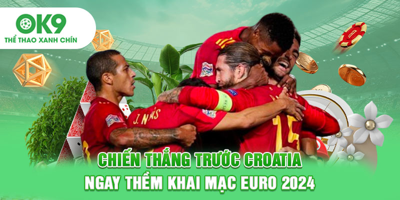 Chiến thắng trước Croatia ngay thềm khai mạc Euro 2024