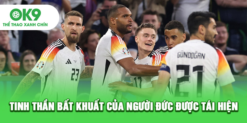 Tinh thần bất khuất của người Đức được tái hiện
